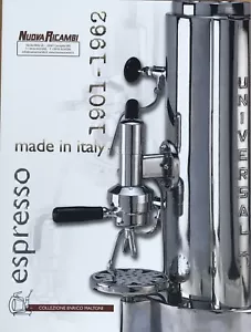 Espresso Machine History 1901 - 1962 Coffee Table Book Statement Piece - Imagen 1 de 7