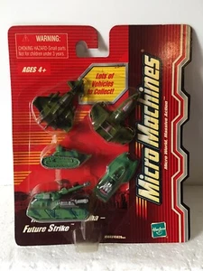 2003 Hasbro Micro Machines Unit Alpha Future Strike Military Vehicles NEW - Picture 1 of 5