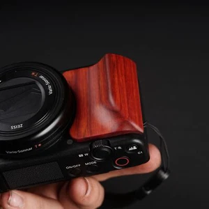 Holz Kamera Hand Griff Halter Griff Aufkleber für Sony ZV1 ZV1M2 ZV1F  - Bild 1 von 24