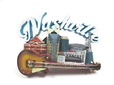 Nashville Tennessee Poly Magnet Souvenir Amerika USA Country Music Gitarre