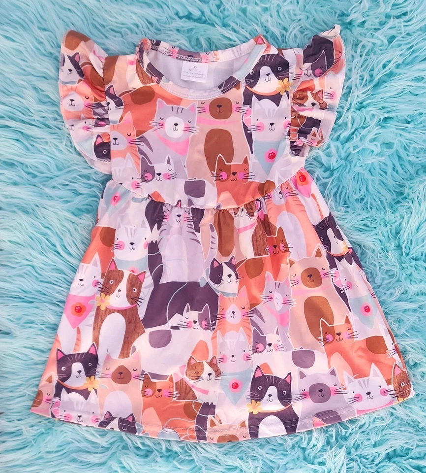 Vestido gato niña Foto 1 de 1