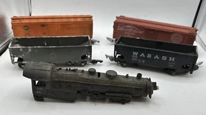 Modelleisenbahn American Flyer New Haven Engine Shell Box Cars 3/16 Spur S Konvolut - Bild 1 von 17