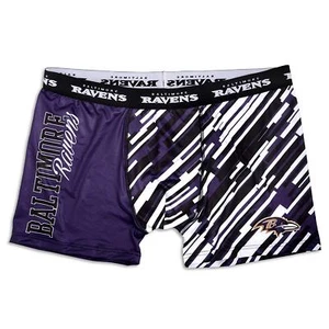 NFL Men's Wordmark Compression Boxer Shorts Underwear- Pick Team NEW SM-XXL - Picture 1 of 19