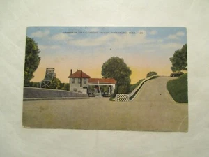 Vicksburg Mississippi Postkarte Annäherung an Brücke MS - Bild 1 von 2