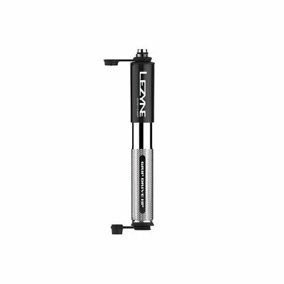 Lezyne Grip Drive HP High Pressure Bicycle Hand Pump Small Silver - Image 1 of 3