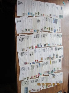 100 ERSTTAGSBRIEFE SAMMLUNG. KEINE ADRESSEN. - Bild 1 von 4