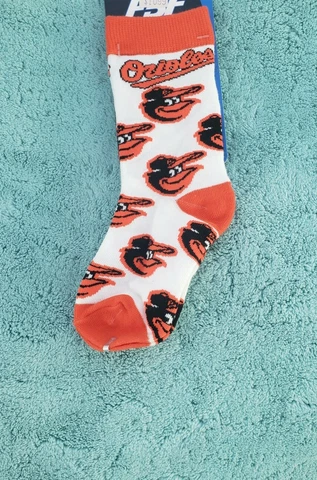 Baseball Baltimore Orioles MLB child Socks 8 - 13  NWT Cover