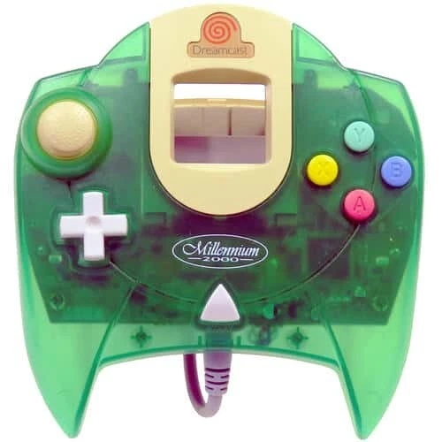 Sega Dreamcast Controller HKT-7700 Millennium 2000 Lime Green Japan Import DC - Image 1 of 2