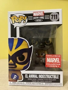 Funko POP! El Animal Indestructible - Marvel Lucha Libre Edition - #711 - Picture 1 of 6