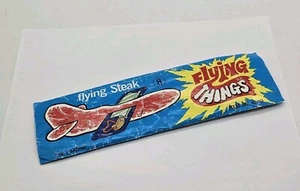 Vintage FLYING THINGS #8 Flying Steak - Sealed in Pack No. 8340 - Airplane Toy - Picture 1 of 7