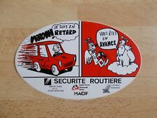 Sticker Security Road