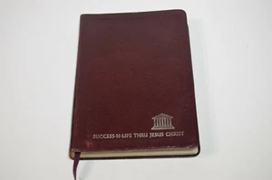 1986 KJV Bible Genuine Leather Red Letter Gold Edges Printed in Belgium - Bild 1 von 7