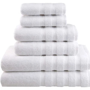 Comfortable Thickened Towel Pure Cotton Gift Bath Towel Set Soft Long Staple Cot - Photo 1/19