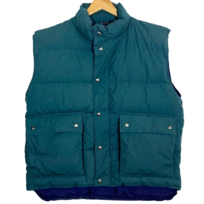 Doudoune Puffer Sans Manches Down Duvet x Plume Vintage 80/90’s Woodlake - Photo 1/4