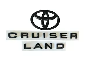 BLACK BADGE KIT SUITS LANDCRUISER 300 SERIES - GX, GXL, VX & SAHARA - Picture 1 of 9