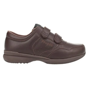 Propet Life Walker Strap Walking Mens Brown Sneakers Athletic Shoes M3705BR - Picture 1 of 5