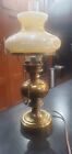Vintage Antique Brass Electric Hurricane Lamp | Reclaimed OilLamp