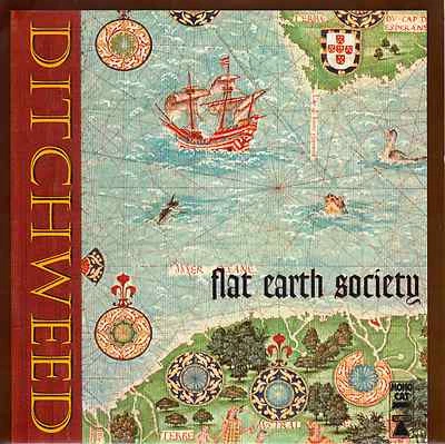 Ditchweed-Flat Earth Society w/Chinese Funeral 7" Monocat7 Rare! Mint! New!