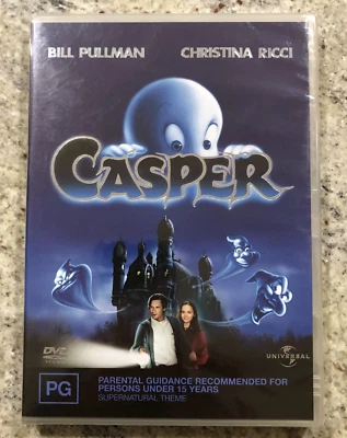 CASPER (1995) - 2004 - R2.4.5 - DVD- NEW & SEALED - BILL PULLMAN/CHRISTINA RICCI - Image 1 of 4