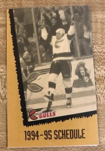 1994-95 San Diego Gulls Hockey Schedule - Picture 1 of 2
