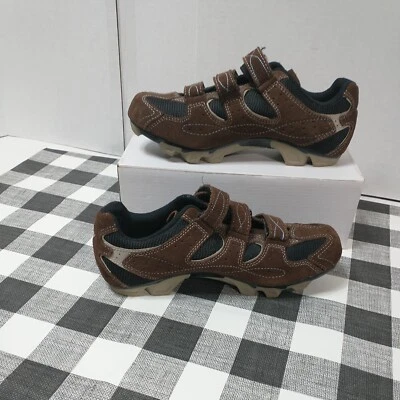 Specialized Riata Womens SZ  9 Bike Shoes Brown Suede   EUR 40 - Imagem 1 de 4