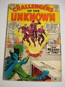 Challengers of the Unknown #4 DC Comic Good+ 1958 Jack Kirby - Picture 1 of 3