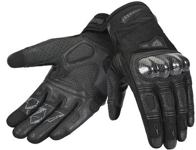 Tourmaster Sierra Peak ADV Pro 2.0 Mens Motorcycle Gloves Black/Gray - Image 1 of 3