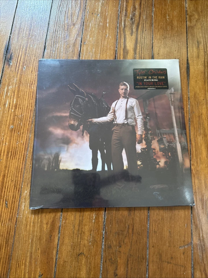 Tyler Childers "Rustin' In The Rain" LP (Vinyl RCA 2023) Green Vinyl