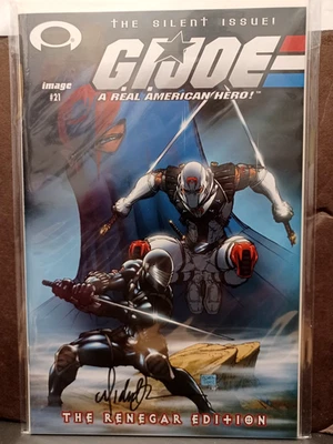 G.I. JOE #21 RENEGAR EDITION SIGNED BY MICHAEL TURNER - VF/NM - 2003 IMAGE - Image 1 of 2