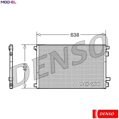 CONDENSER AIR CONDITIONING DCN23012 FOR RENAULT SCENIC/MPV/GRAND/III MEGANE 1.5L - Image 1 of 4