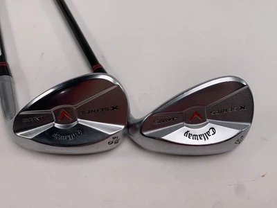 Callaway X Series Jaws CC Chrome Wedge Set 52* 12 | 56* 16 Fujikura 85ST Mens RH - Image 1 of 4