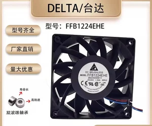 Delta FFB1224EHE-BROO DC24V 1.5A 12038 12CM 3-Wire Cooling Fan - Picture 1 of 5