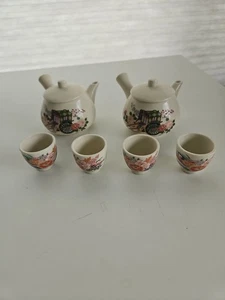 Juego de té japonés de porcelana - Imagen 1 de 4