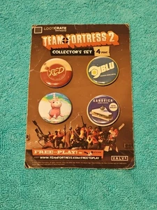 Team Fortress 2, set da collezione 4 spille cassa del bottino esclusivo 2015 - Foto 1 di 4