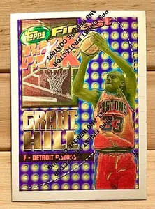 1994-95 Topps Finest Rack Pack #RP1 - GRANT HILL RC - RARE 1:72 2nd Series Only - Picture 1 of 2