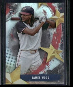 2025 Topps #SMLB-18 James Wood estrellas de MLB Washington Nationals - Imagen 1 de 2