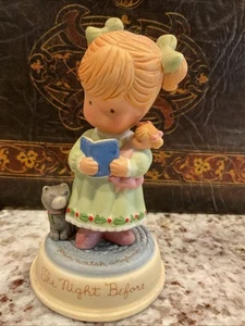 1987 Joan Walsh Anglund Girl Figur The Night Before Christmas Vintage Avon 4" - Bild 1 von 6