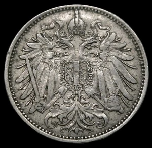 Moneda del Viejo Mundo Austria 20 Heller Sharp 1893 KM 2803 (stk098) - Imagen 1 de 2