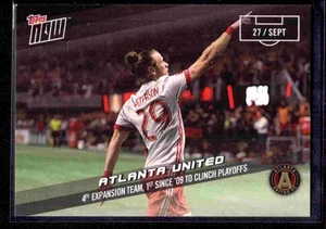 2017 Topps Now MLS #82 Atlanta United PR 61 - Foto 1 di 2