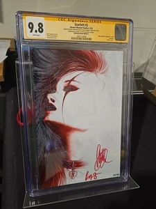 Scarlett #2 Anna Zhuo Metal Emboss CGC SS 9.8 Ltd 40 Double Signed Silent Hill 2 - Picture 1 of 5