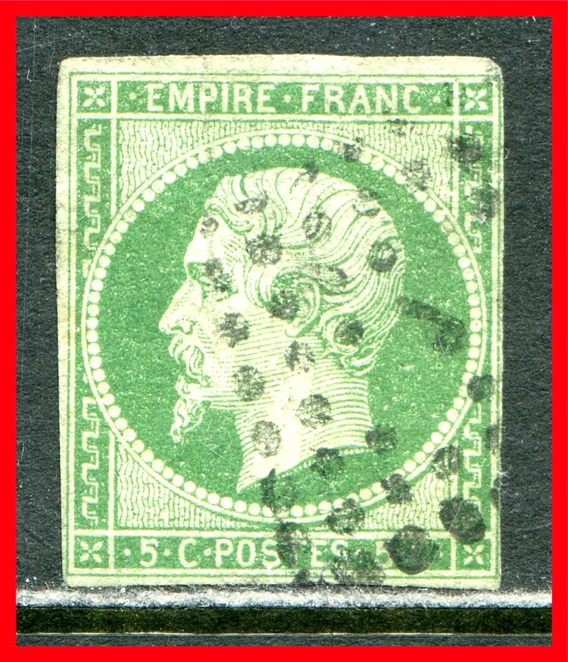 France Postage Stamp Scott 13, Used!! F10e - Image 1 of 1