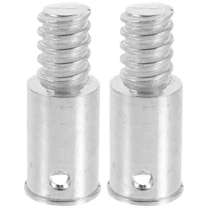 2 Pcs Replacement Tips Threaded Connector Broom Handle End Adapter - Zdjęcie 1 z 12
