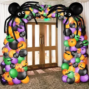 Halloween Balloon Garland Arch Kit DIY Reusable Party Decoration Balloons stvoJ - Picture 1 of 10