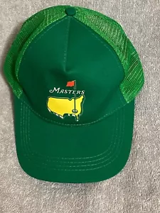 Augusta National Masters Logo Golf Cap with Adjustable Mesh Back - Picture 1 of 5