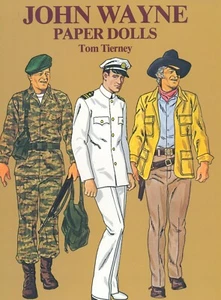 John Wayne Paper Dolls 1981 Tierney Young & Old 31 Film Kostüme Postkutsche - Bild 1 von 7