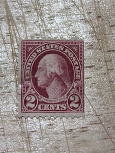USA George Washington 2 Cents Red 1x Used Postage Stamp - Picture 1 of 1