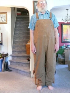 Workrite FR Mens Flame Resistant Overall Adjustable Strap Brown Size XL-Tall - Picture 1 of 5