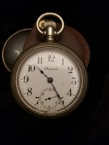 1906 NY Standard Open Face Pocket Watch Grade 65 Size 18 7 Jewel - Picture 1 of 12