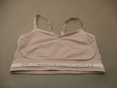 Sujetador deportivo Under Armour talla 2X para mujer sin forro inalámbrico con espalda cruzada 6M Foto 1 de 4