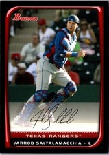 2008 Bowman Jarrod Saltalamacchia #187 Texas Rangers